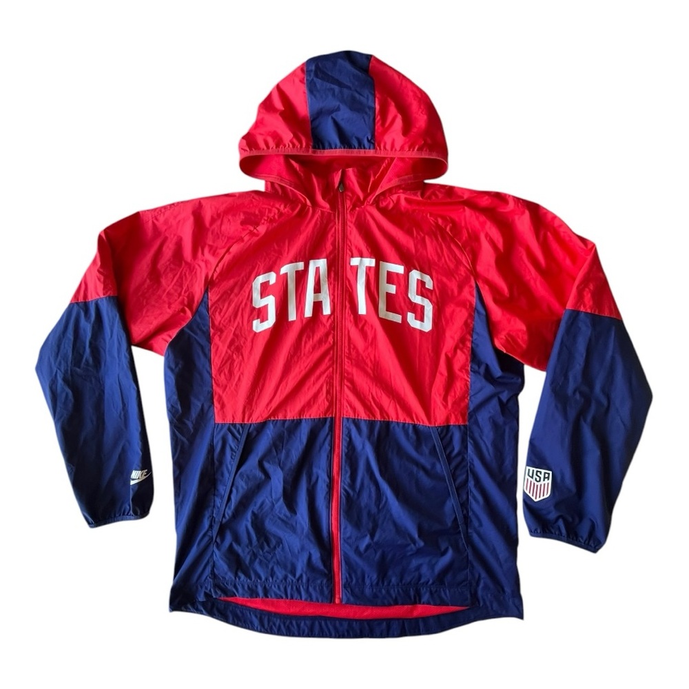 Nike Men's USA Water-Repellent Soccer Full Zip Jacket Size XL